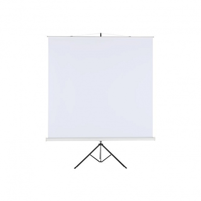 Stativ-Leinwand 240x240 cm Tuch: mattweiß  